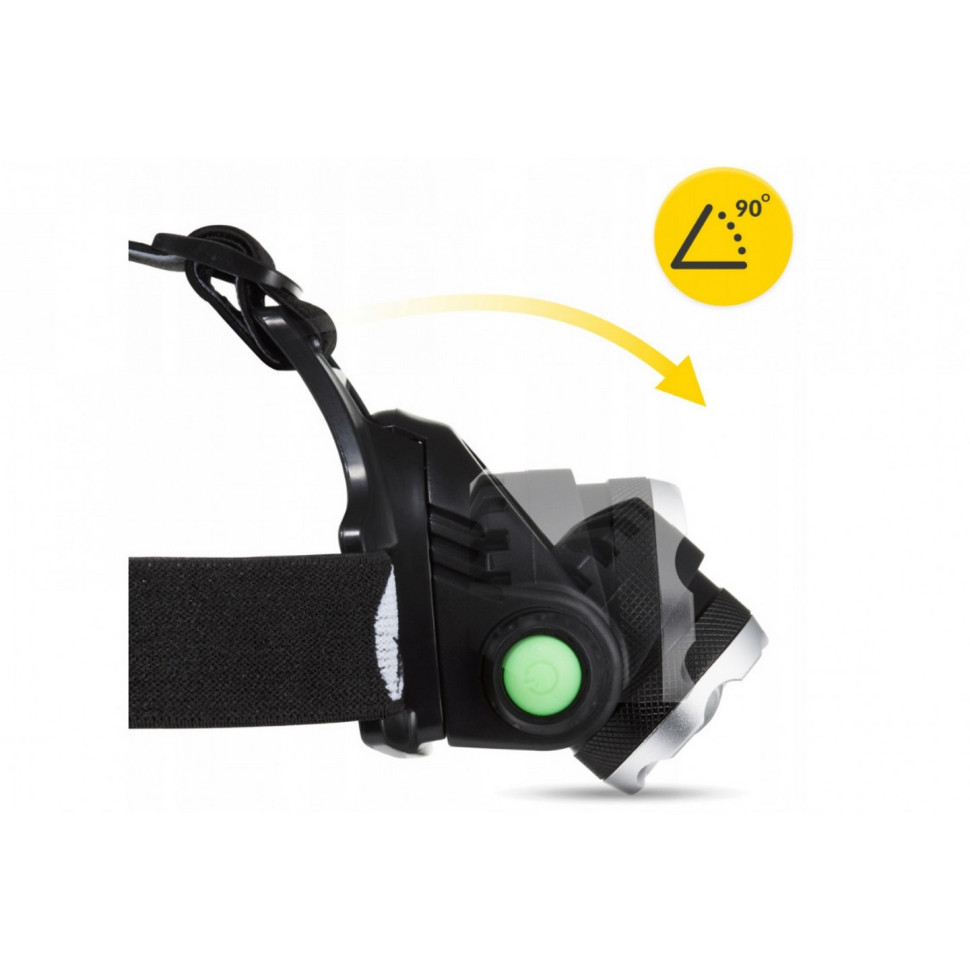 Ліхтар налобний Mountain Goat P-5907739318336 Black 350 люмен