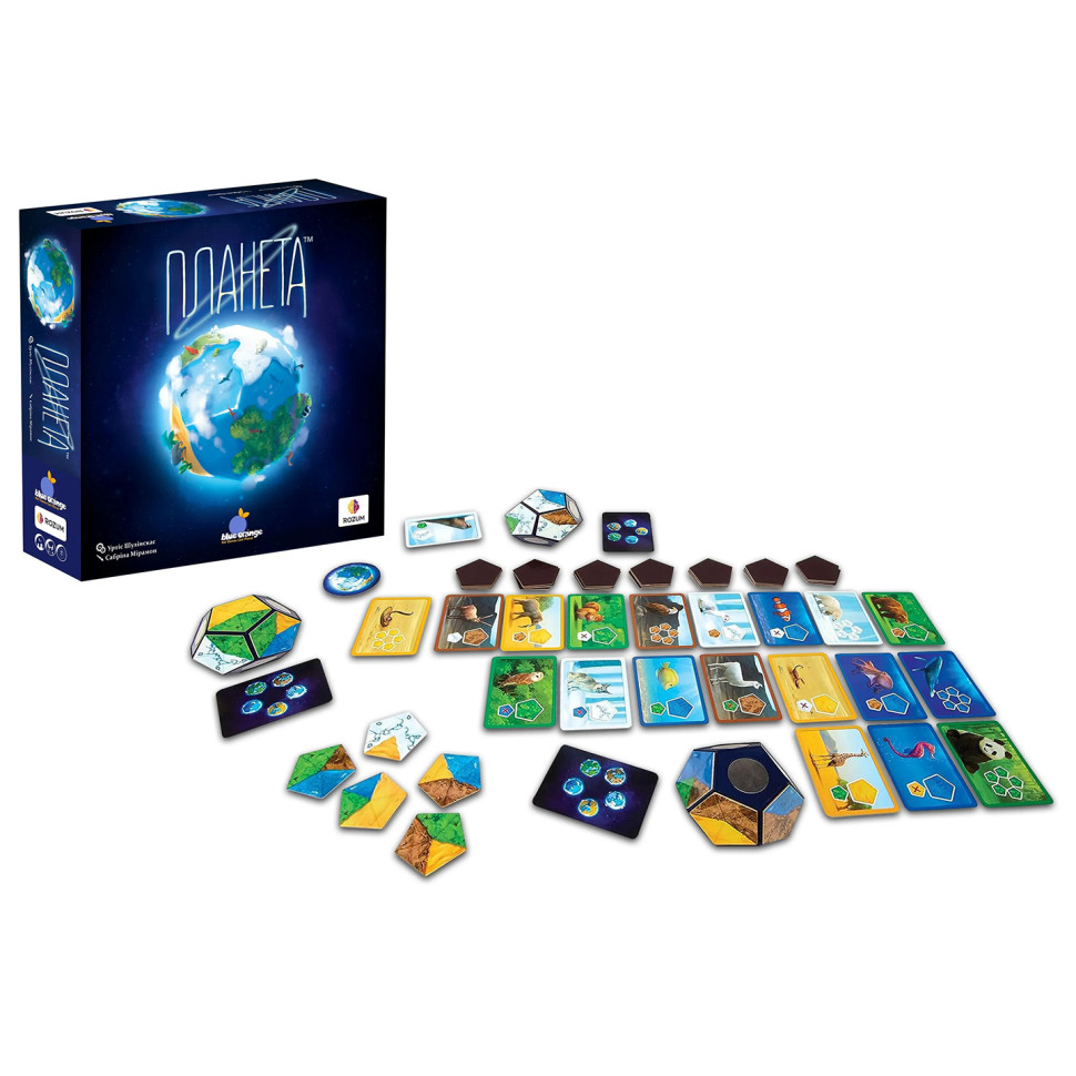 Настольная стратегическая игра Планета Rozum R017UA 4 основы планет