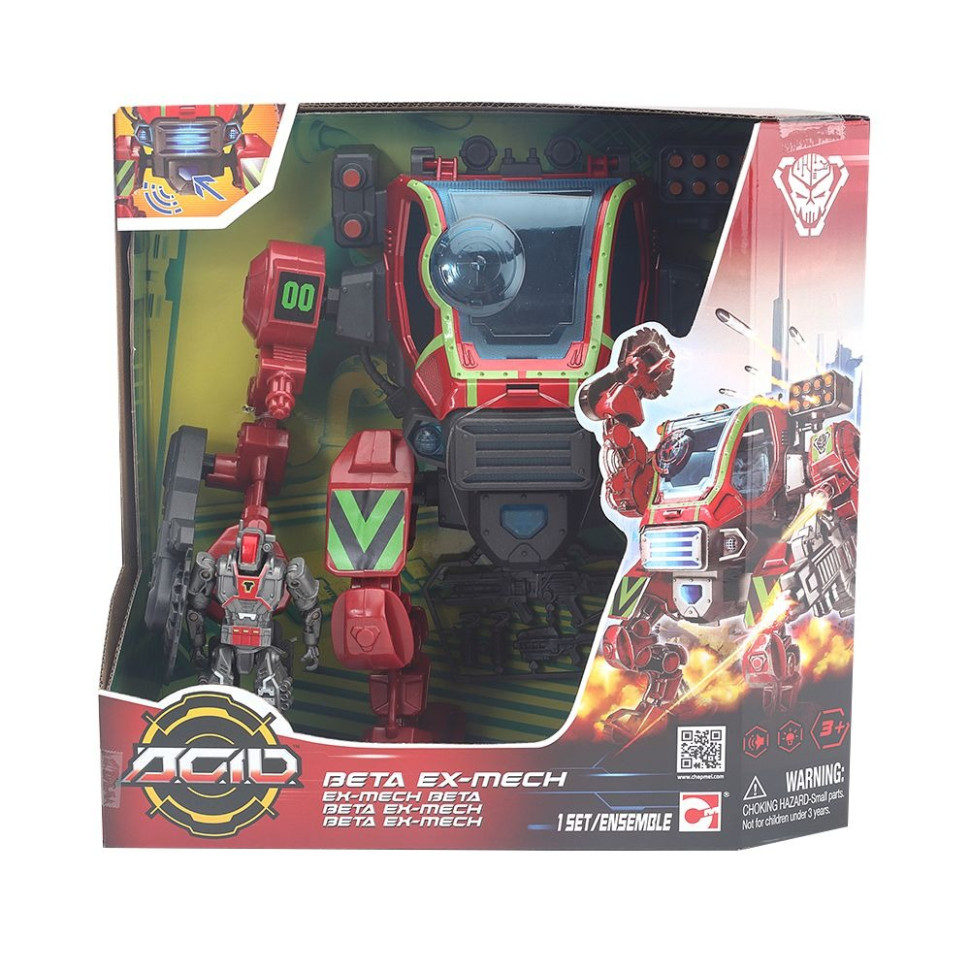 Игровой Набор БЕТА ЭКС-Робот A.C.I.D. 535202 со светом и звуком