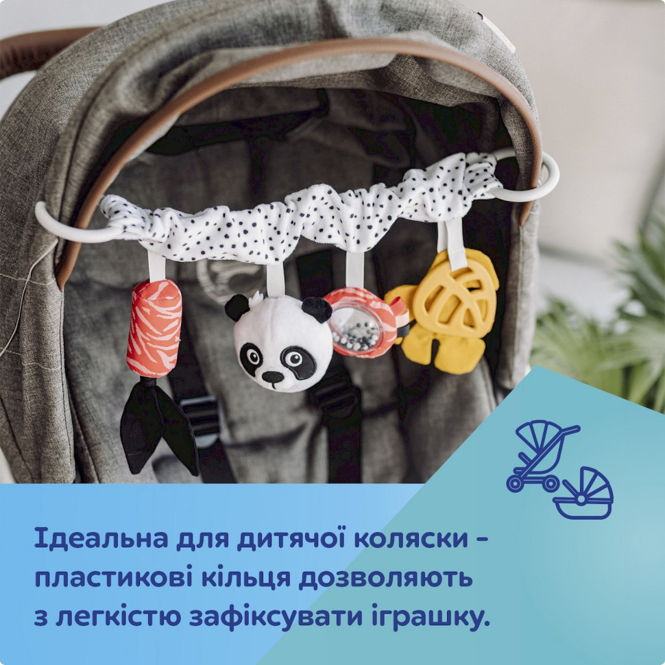 Іграшка-підвіска до коляски BabiesBoo Canpol babies 68/085 із дзеркальцем