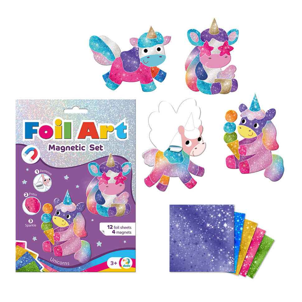 Магнітний набір для творчості з фольгою 