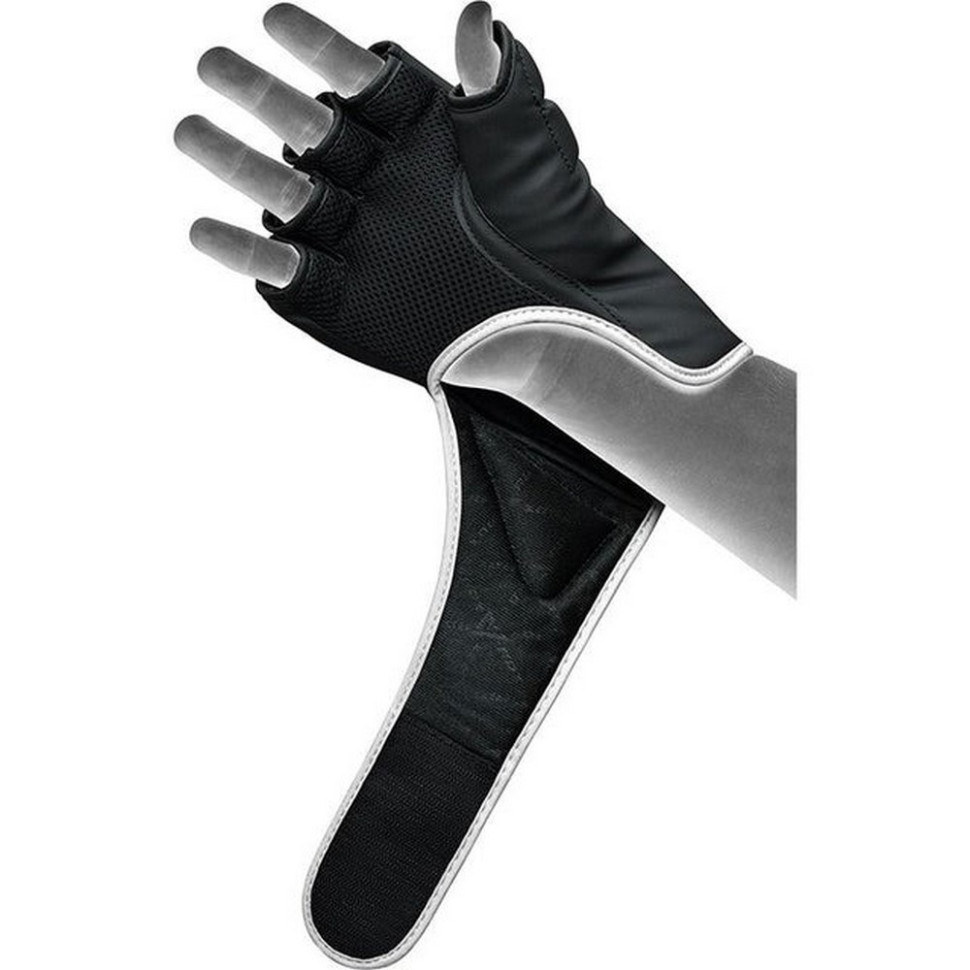 Рукавиці для ММА F6 KARA Matte RDX Inc Limited GGR-F6MW-XL, White, XL (капа у комплекті)