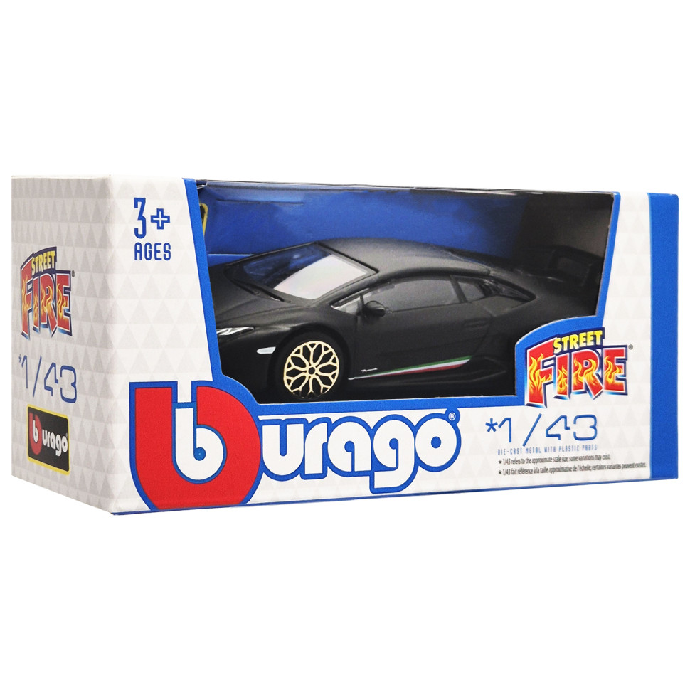 Коллекционная автомодель Lamborghini Huracan Performante Bburago 18-30010B-14 масштаб 1:43
