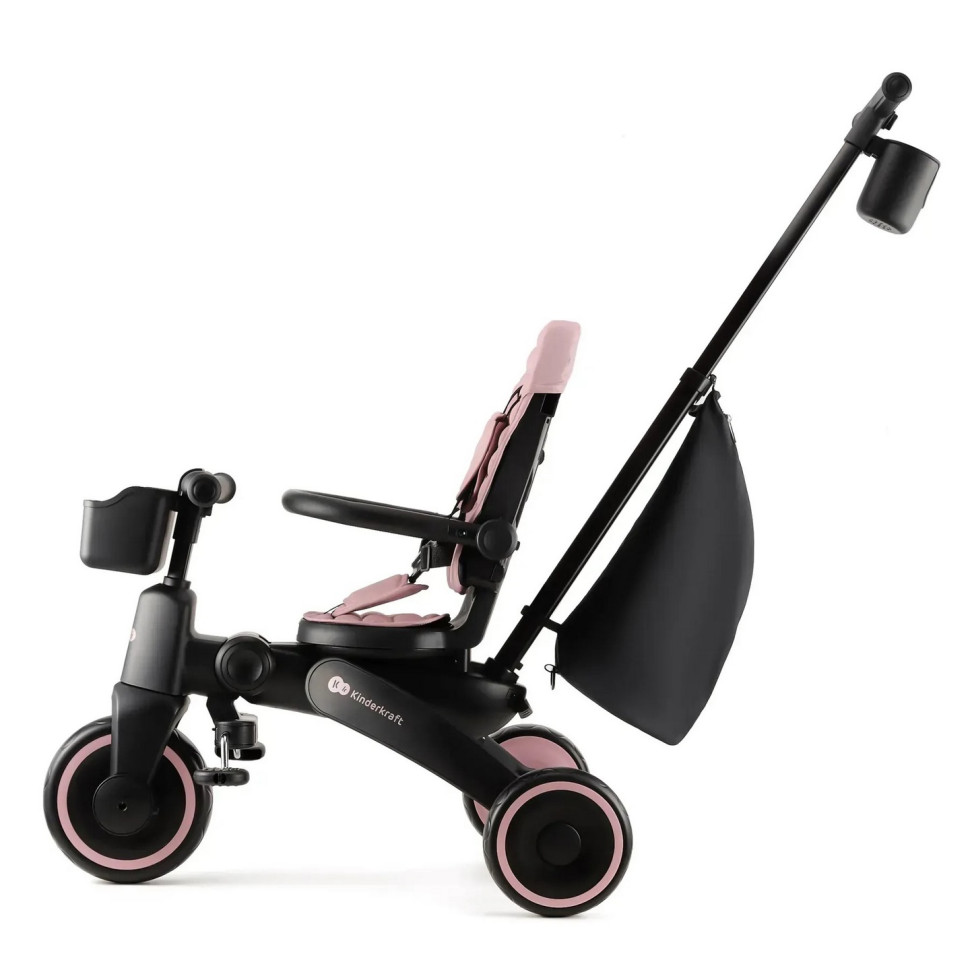 Детский трехколесный велосипед Jazz 2 Kinderkraft KRJAZZ02PNK0000 Pink