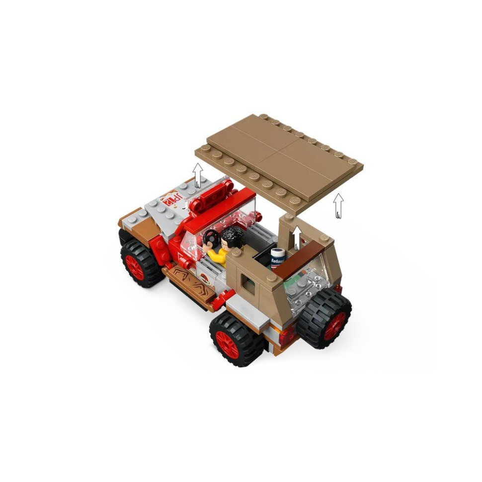 Конструктор Засідка дилофозавра LEGO 76958, 211 деталей