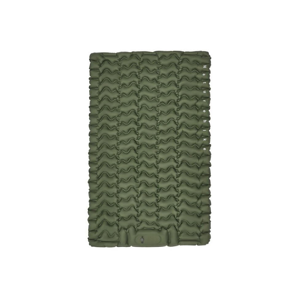 Матрас двойной CNK2550WS019 Naturehike 6977465869616, 65 мм, зеленый