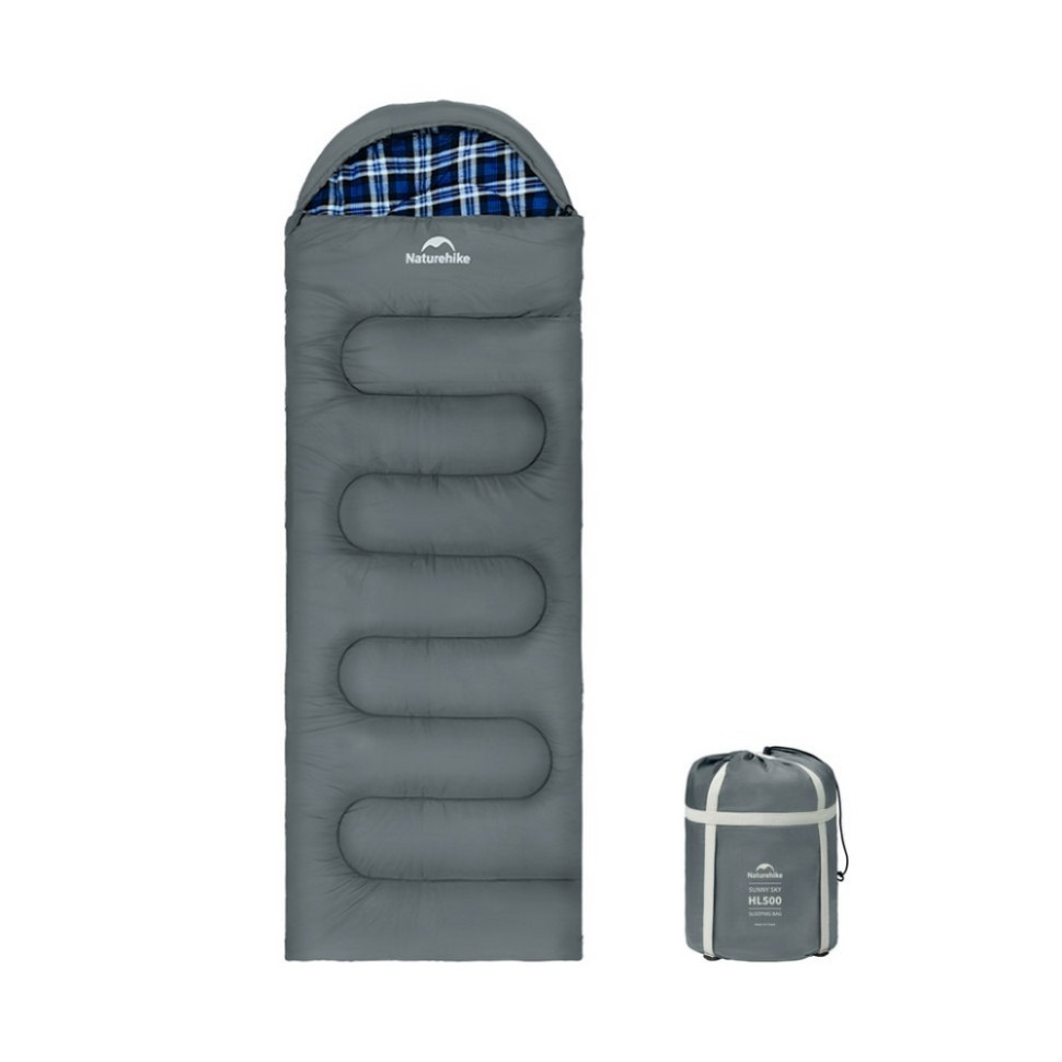 Спальний мішок з капюшоном Clear Sky HL500 CNK2450WS042 Naturehike 6927595792049