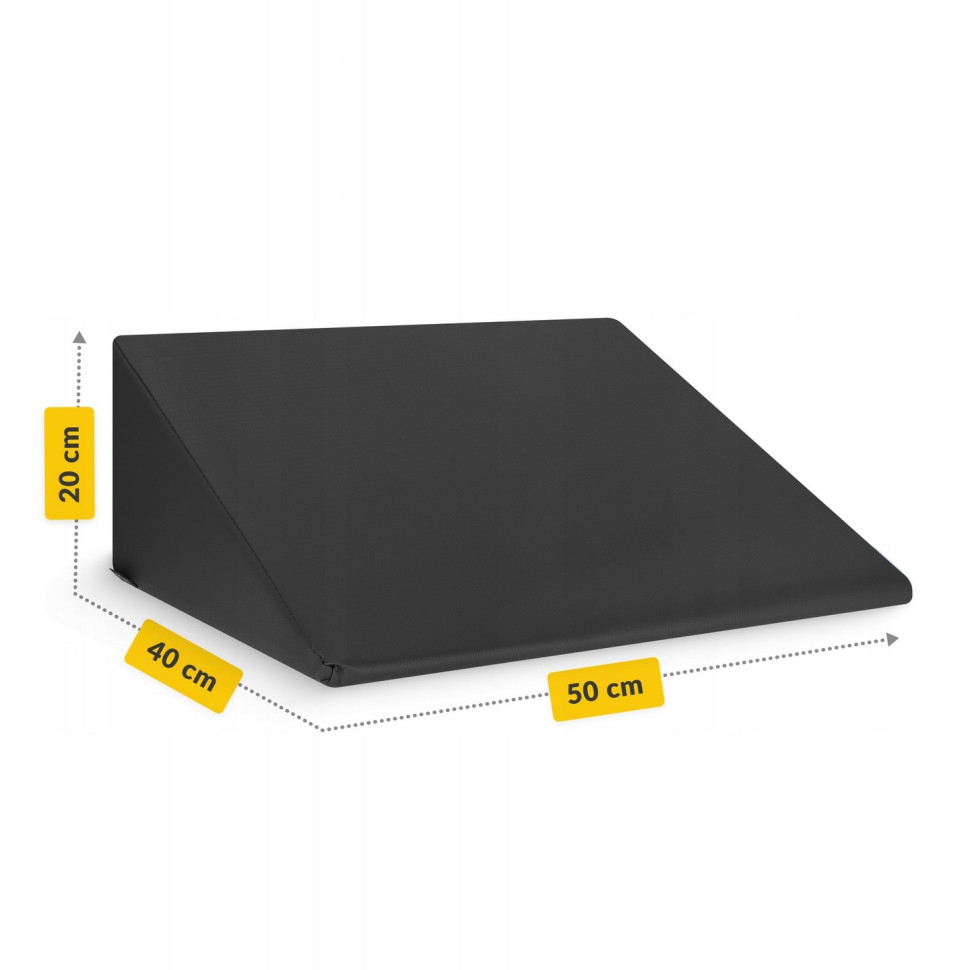 Клин для реабилитации и массажа 4FIZJO P-5905973403047 Black 40 x 50 x 20 см