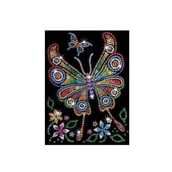 Набор для творчества Sequin Art RED Amber Butterfly SA1209