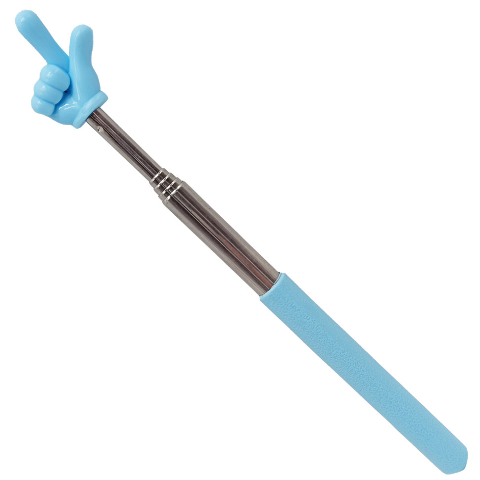 Телескопічна указка палець Пікмі Bambi PCM-205(Light-Blue) довжина 68 см