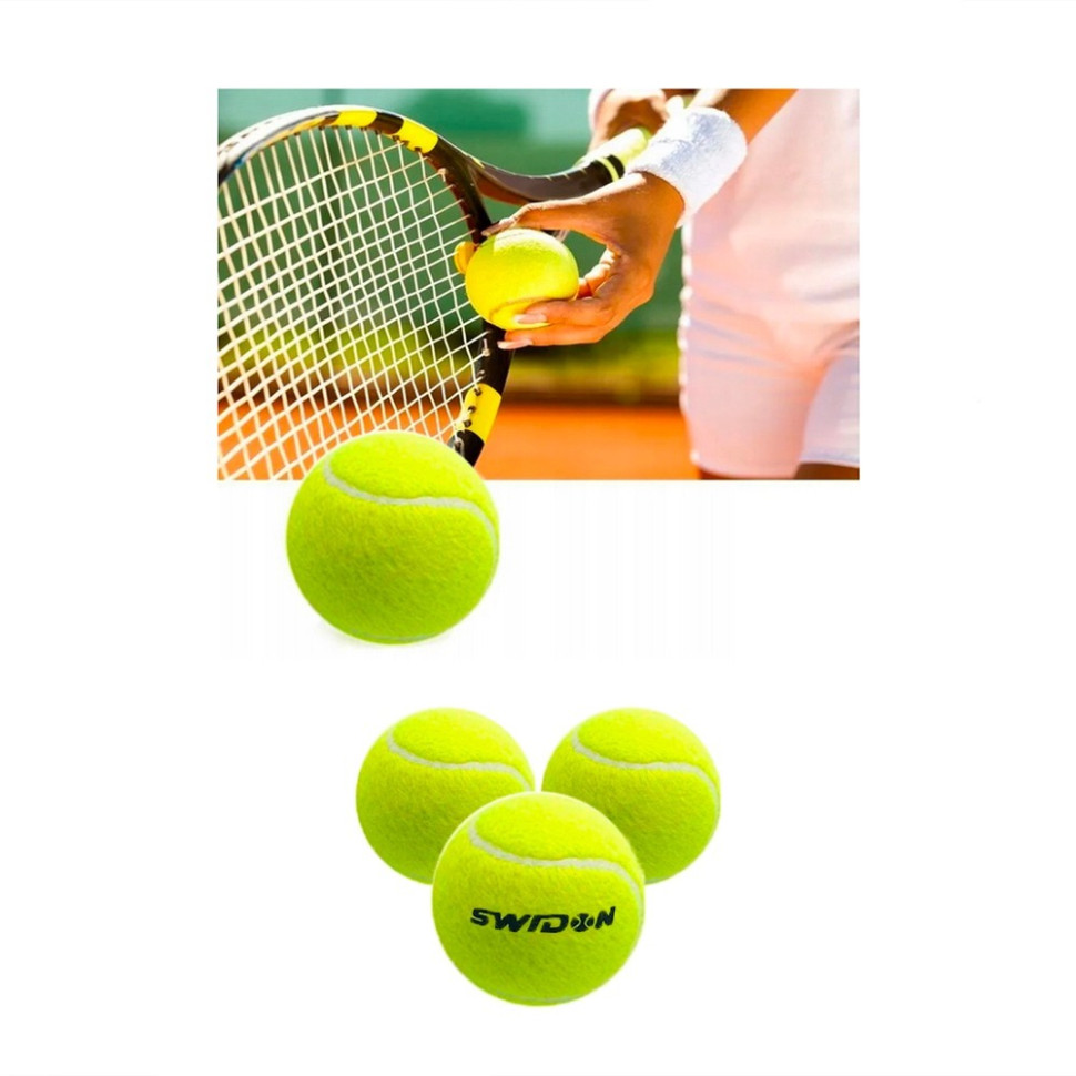 Набір м'ячів для великого тенісу SWDN Tennis Ball Newt NE-TT-3, 3 штуки