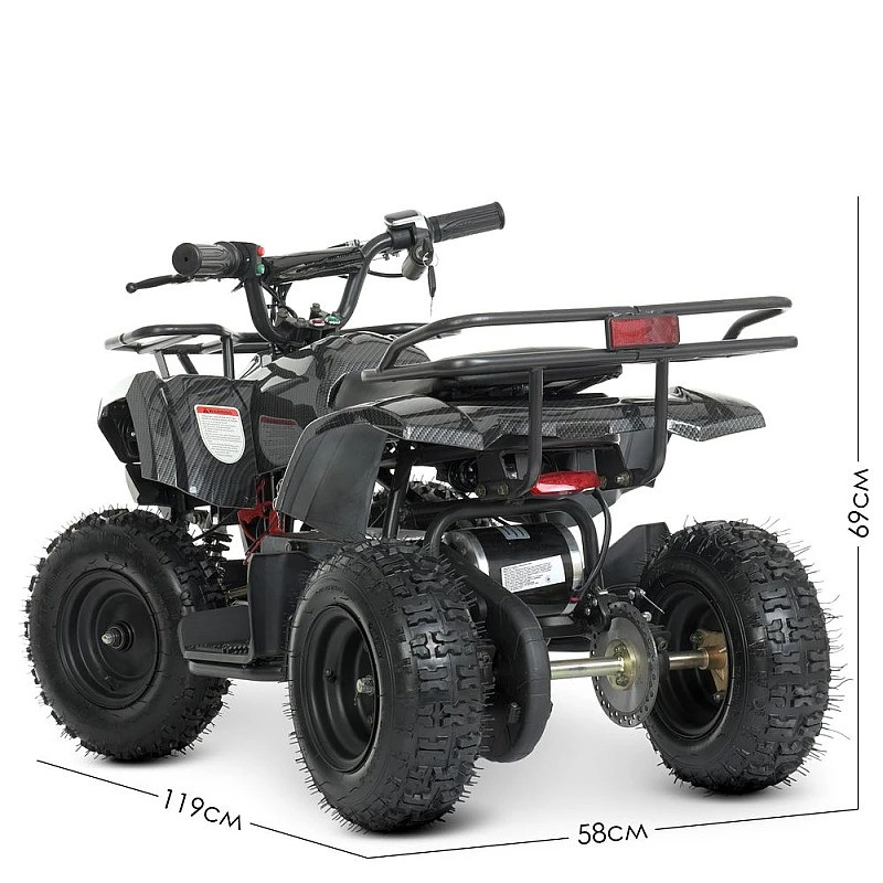 Детский электроквадроцикл Bambi Racer HB-EATV800AS-19(MP3) до 65 кг.