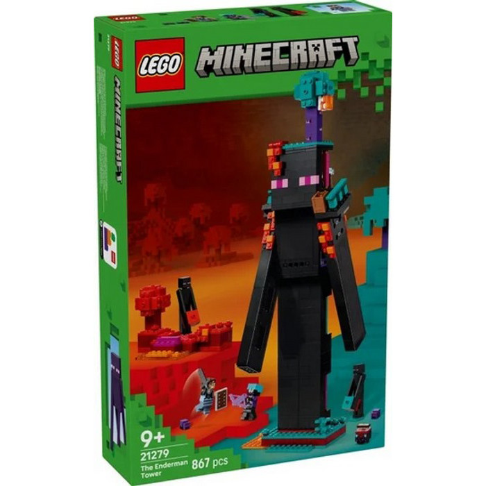 Конструктор Minecraft Вежа Ендермена LEGO 21279, 867 деталей