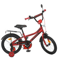 Велосипед дитячий PROF1 Y18311 18 дюймів, червоний