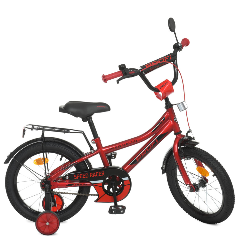 Велосипед дитячий PROF1 Y18311 18 дюймів, червоний по цене 3 575 грн.