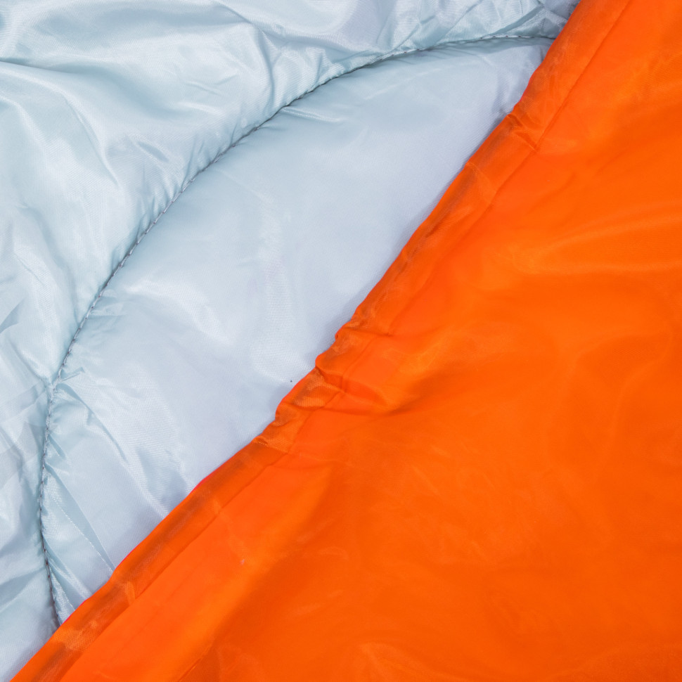 Спальний мішок-спальник 2 в 1 Springos CS0120 Orange/Grey, чохол