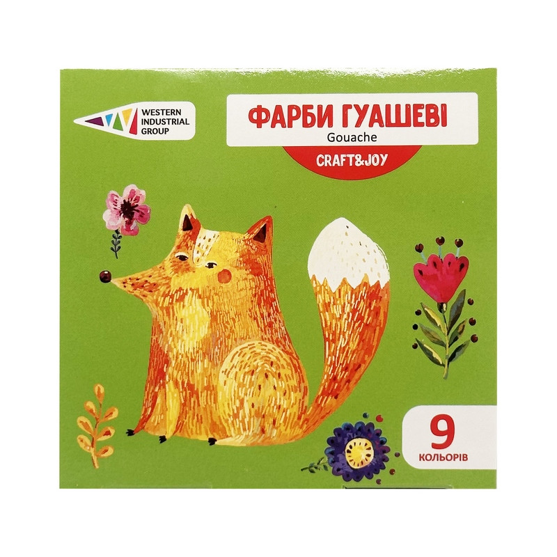 Дитячі гуашеві фарби 