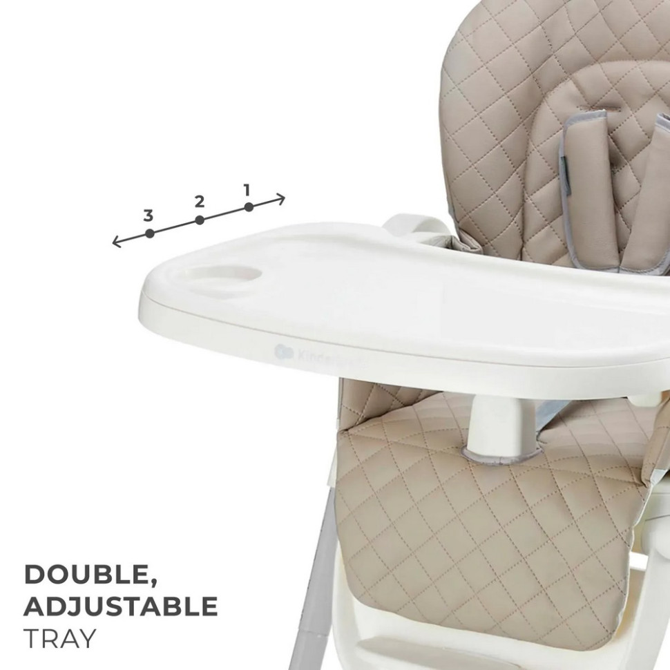 Стульчик для кормления 3 в 1 Tulo Kinderkraft KHTULO00BEG0000 Beige