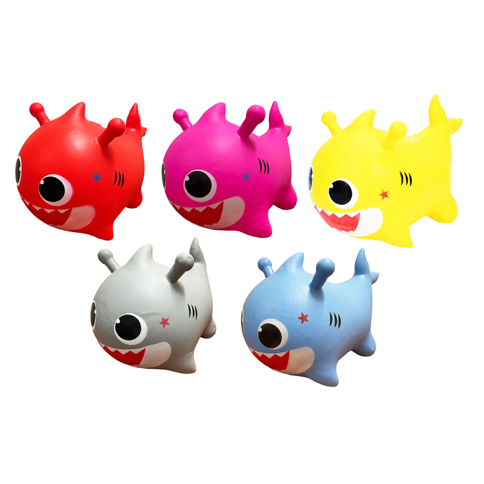Детская игрушка-прыгун «Акула» Bambi MS 4158 музыка, свет