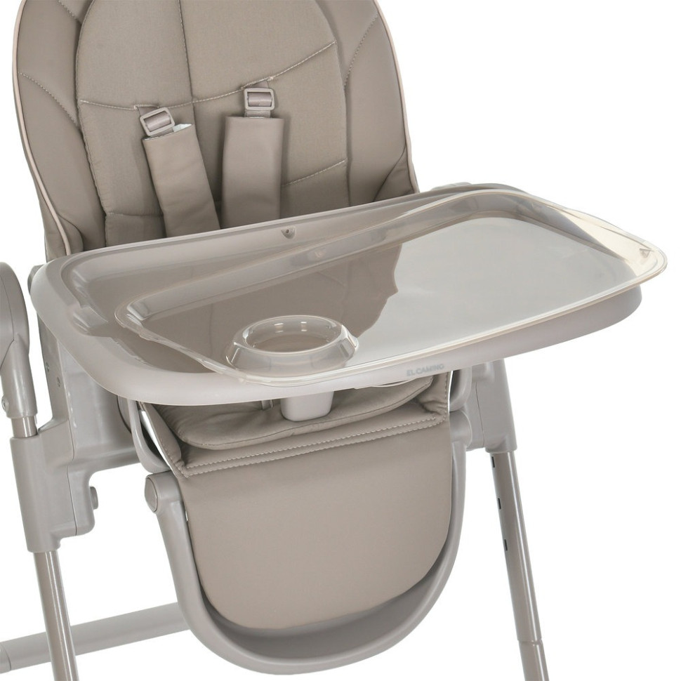 Дитячий стільчик для годування CRYSTAL El Camino ME 1037 Nude Taupe
