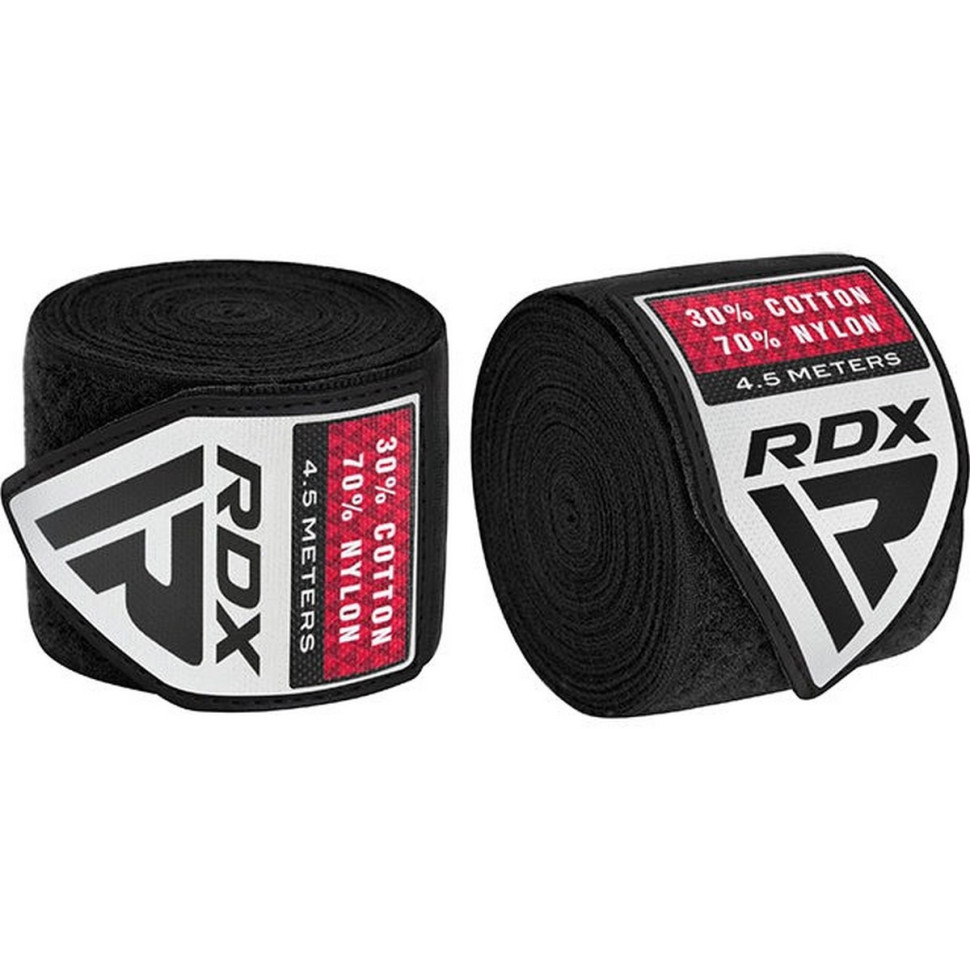 Бинты для бокса Hand Wraps Combine RDX Inc Limited HWC-BBB+ Black 3 пары