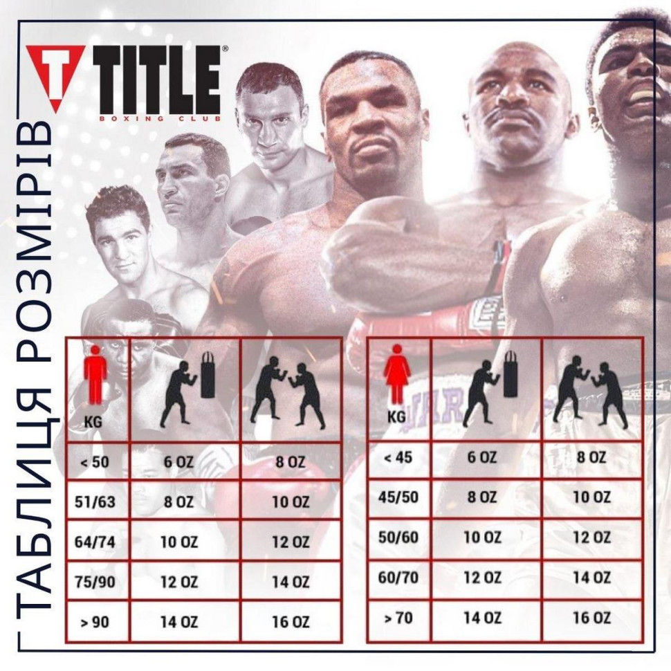 Боксерські рукавиці Boxing All Heart Bag Gloves 2.0 TITLE AHABG2 16 oz BK/RD 16 унцій (бинти в комплекті)