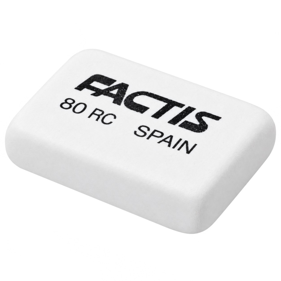 Резинка школьная прямоугольная Factis CNF80RC, мягкая