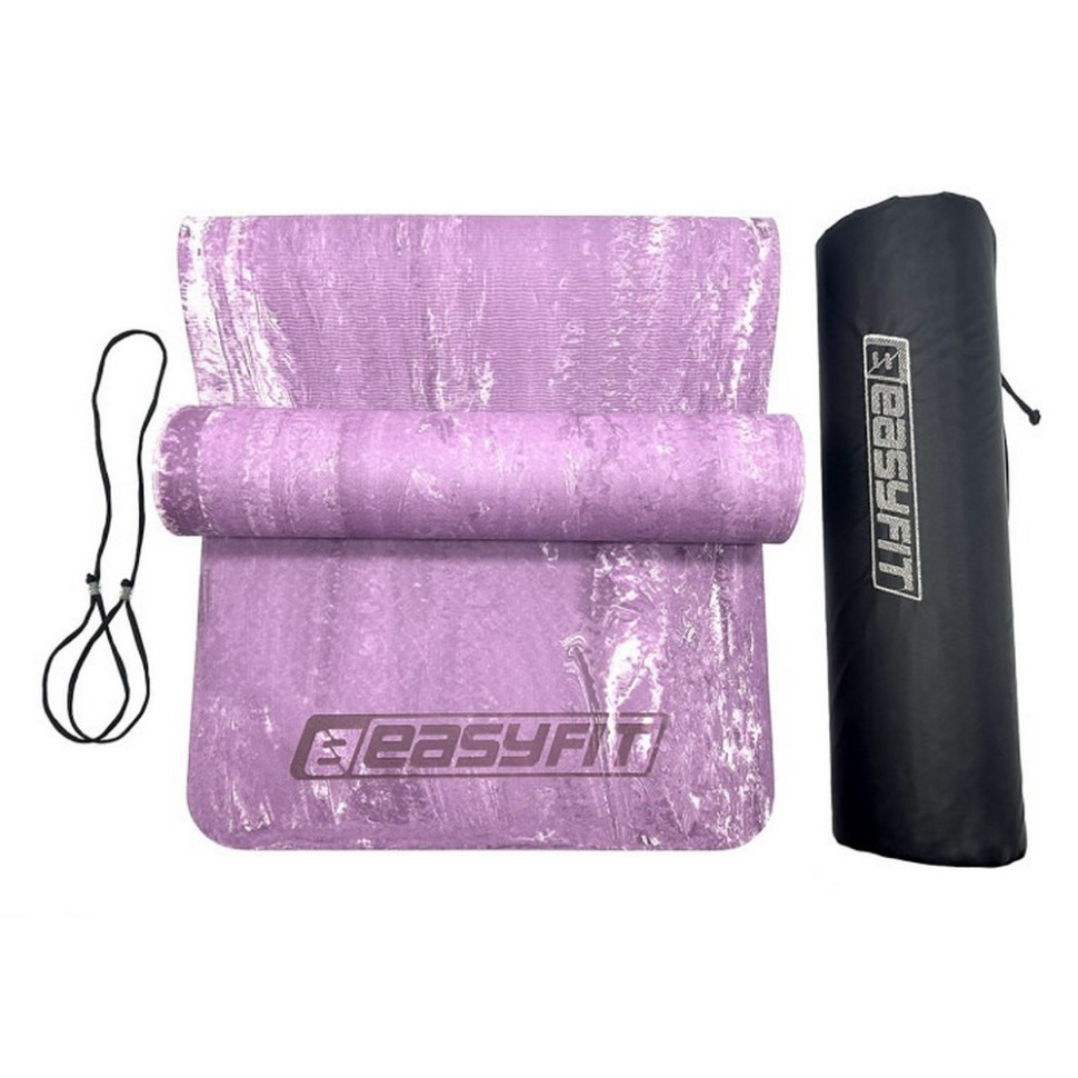 Килимок для йоги та фітнесу PER Premium Mat EasyFit EF-1930s-1-V 8 мм, фіолетовий