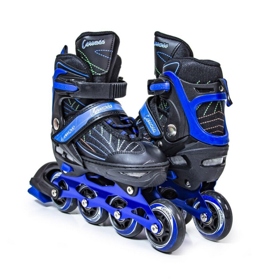 Детские раздвижные ролики Caroman Sport Bambi 503752028-S размер 27-31