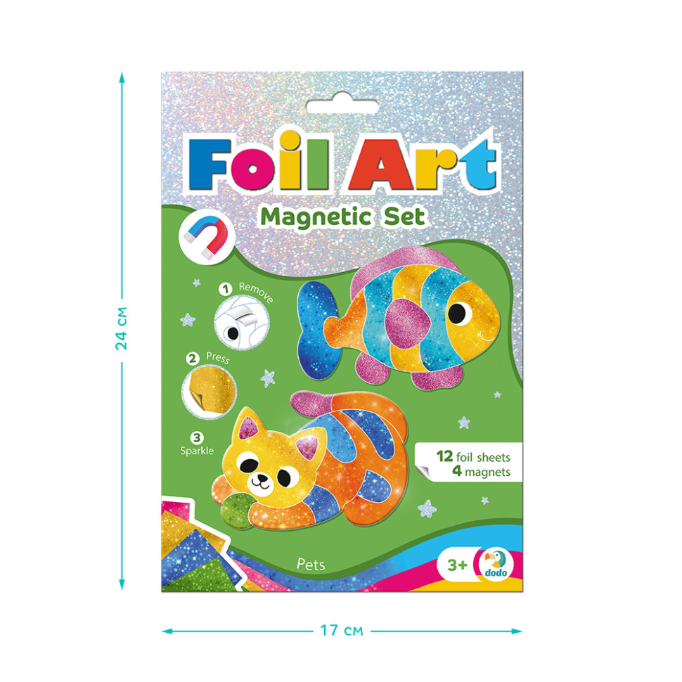 Магнітний набір для творчості з фольгою 