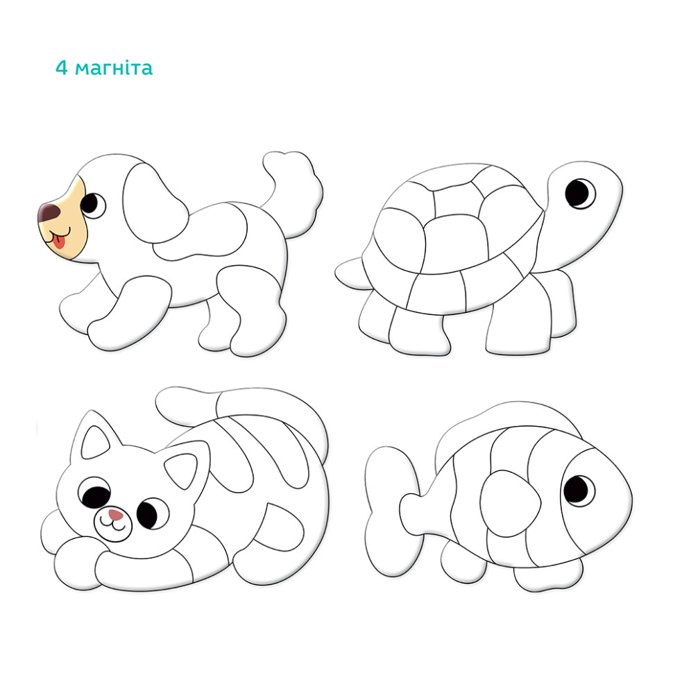 Магнітний набір для творчості з фольгою 