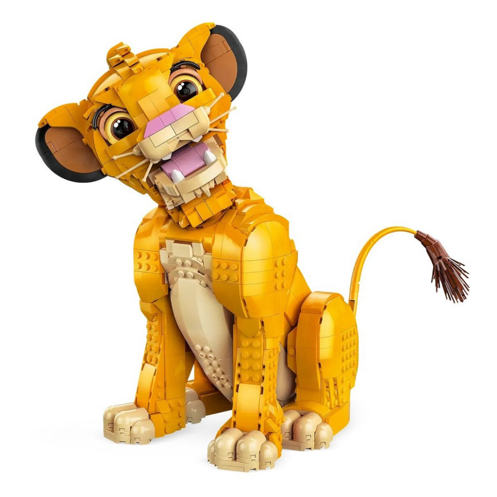 Конструктор Disney Classic Юний король Лев Сімба LEGO 43247, 1445 деталей