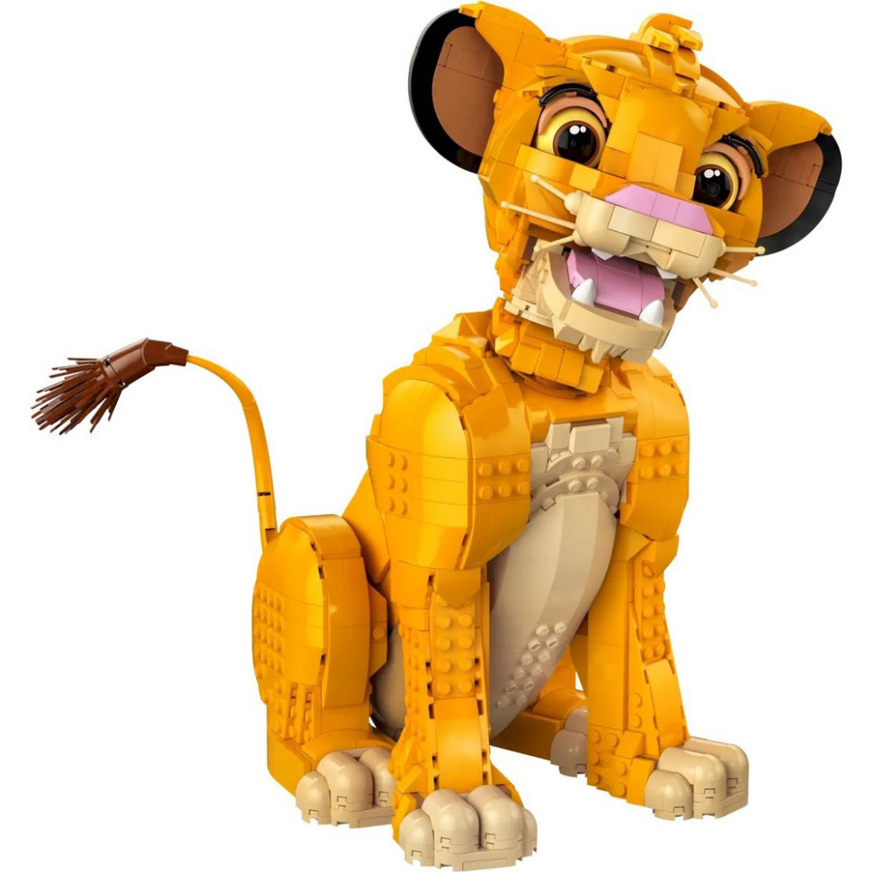Конструктор Disney Classic Юний король Лев Сімба LEGO 43247, 1445 деталей