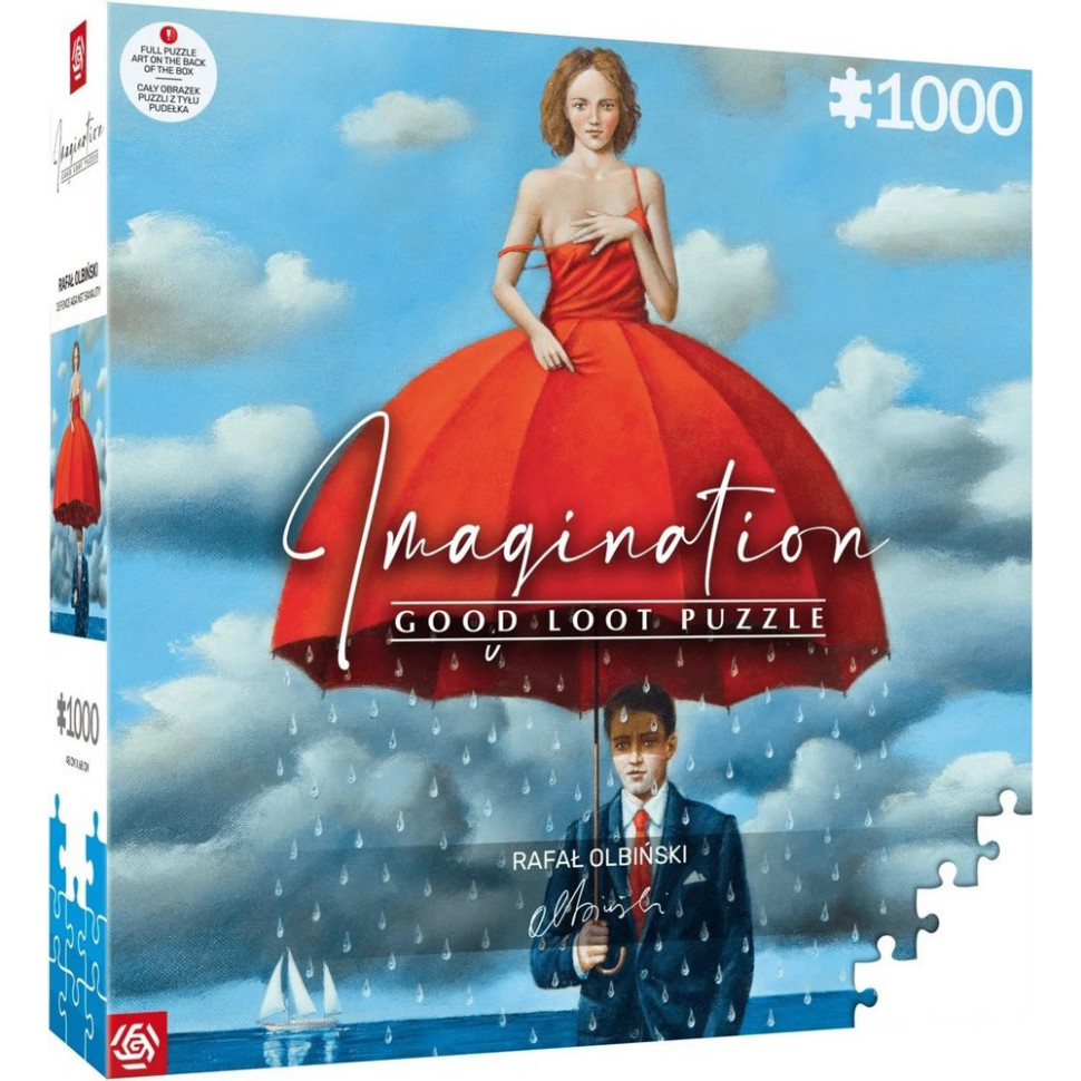 Пазл класичний Imagination: Rafal Olbinski Defence Against Banality GoodLoot 5908305243731, 1000 елементів