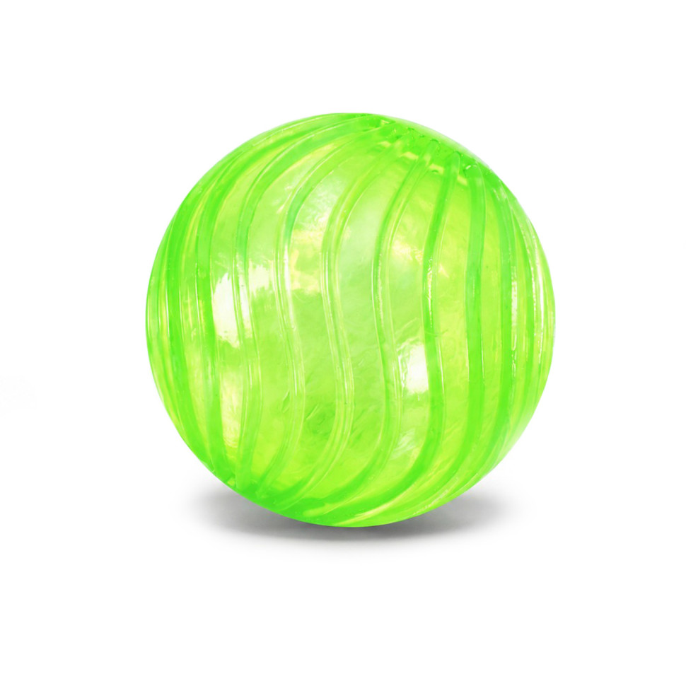 Дитячий м'яч Пострибунчик Диско Bambi PR2516(Green), що світиться, 6,5 см