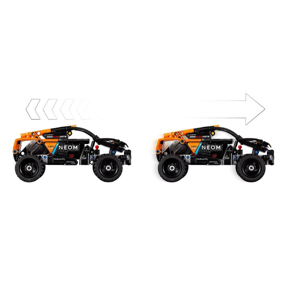 Конструктор Автомобіль для гонки NEOM McLaren LEGO 42166, 252 деталі