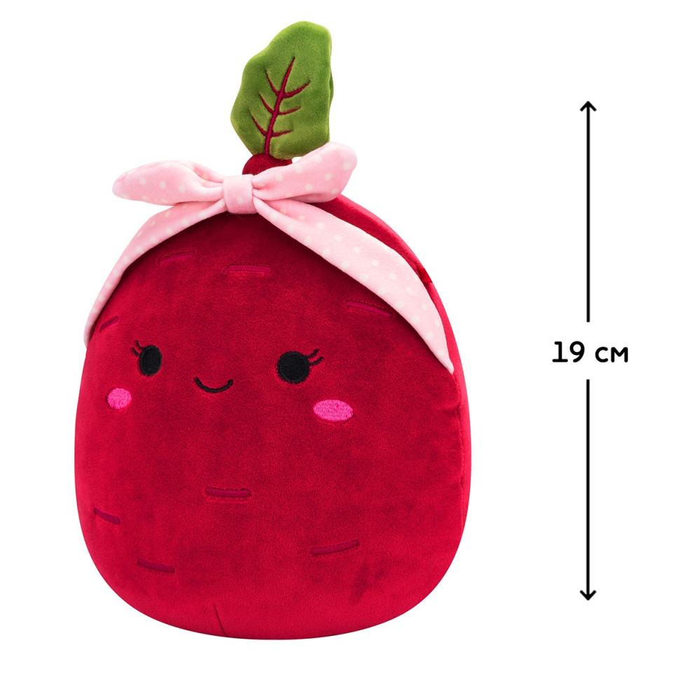 Детская мягкая игрушка Свекла Клавдия Squishmallows SQER01204, 19 см
