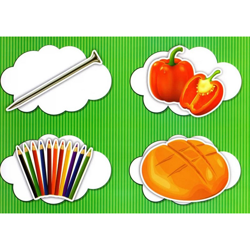 Логопедичні картки №1 Ранок 15225001, 120 карток-малюнків