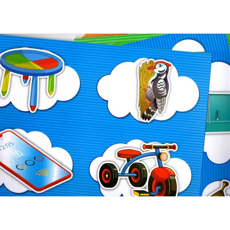 Логопедичні картки №1 Ранок 15225001, 120 карток-малюнків