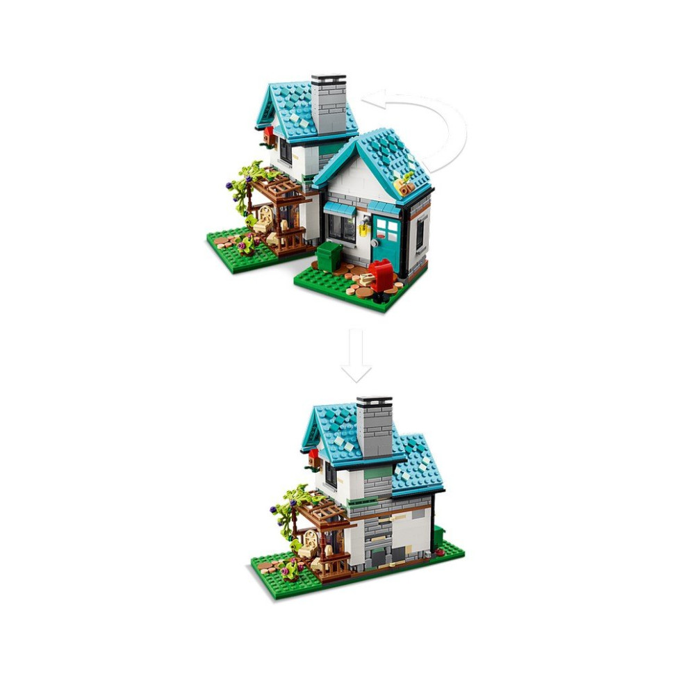 Конструктор Затишний будинок LEGO 31139, 808 деталей