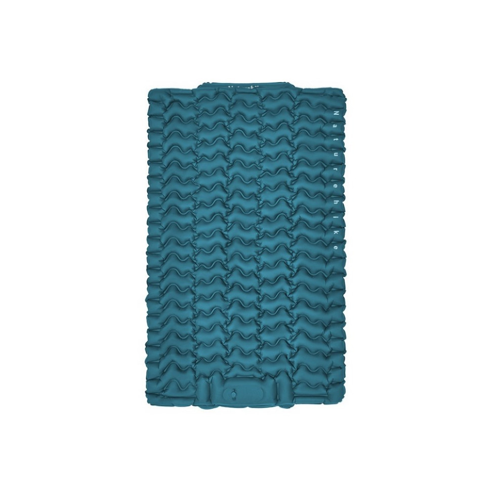 Матрац подвійний CNK2550WS019 Naturehike 6977465869623, 65 мм, синій