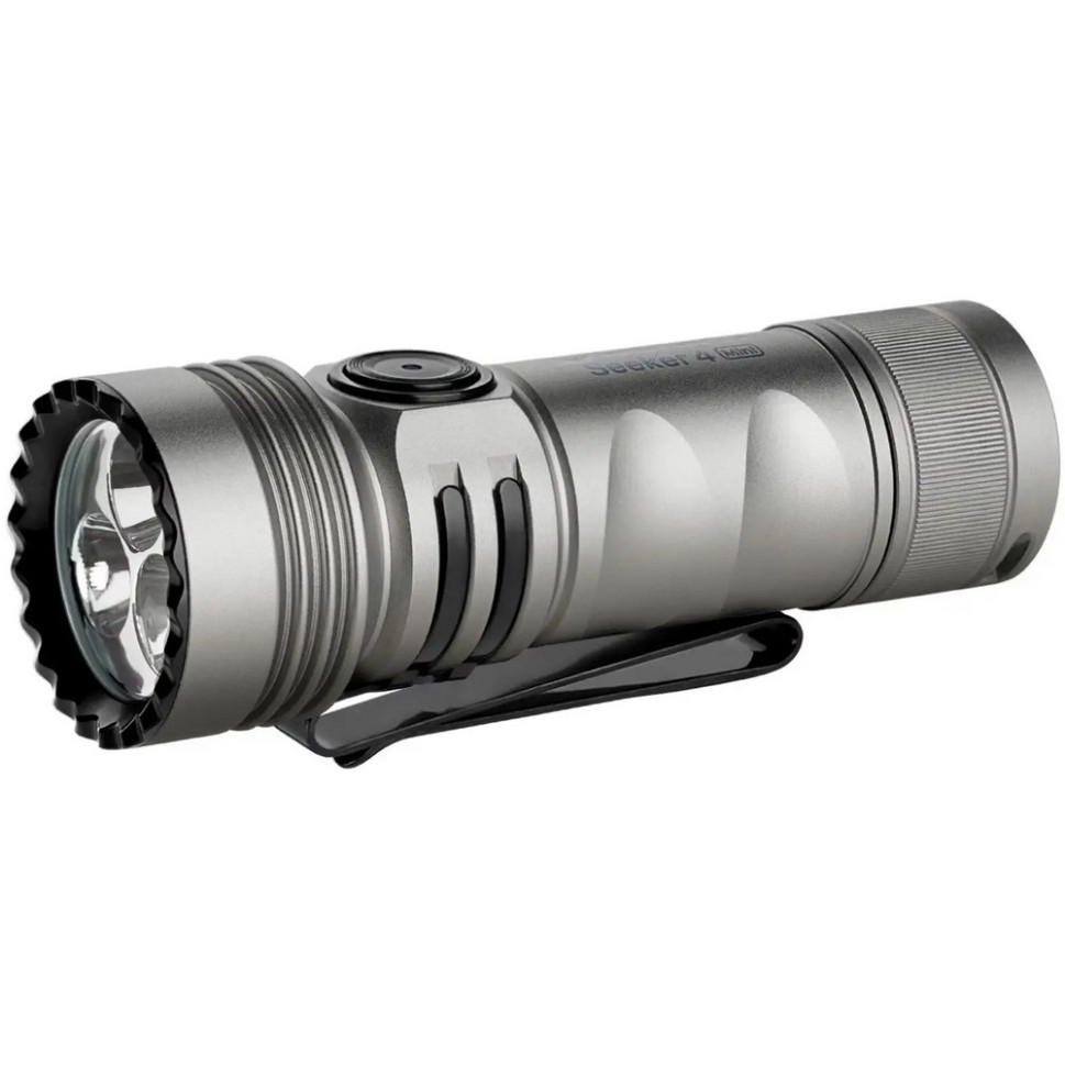 Ліхтар Seeker 4 Mini Olight Seeker 4 Mini（Ti) сріблястий 1200 люмен