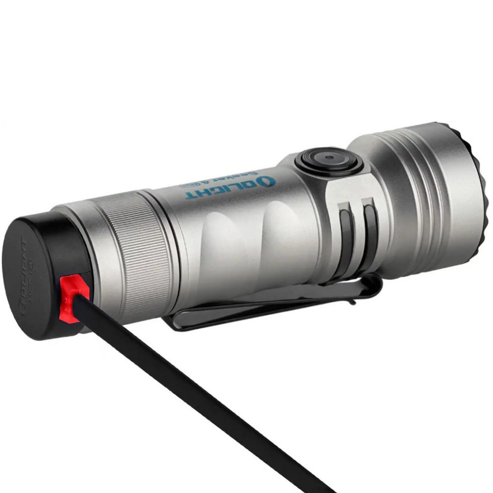 Ліхтар Seeker 4 Mini Olight Seeker 4 Mini（Ti) сріблястий 1200 люмен