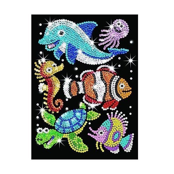 Набір для творчості Sequin Art RED Aqua Buddies Sealife SA0908