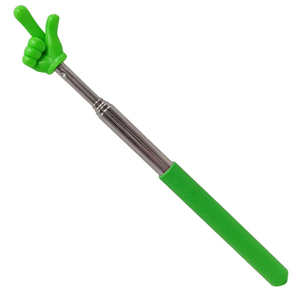 Телескопічна указка палець Пікмі Bambi PCM-205(Green) довжина 68 см