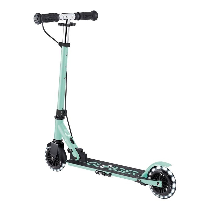 Самокат двоколісний FLOW ELEMENT JUNIOR LIGHTS GLOBBER 729-206 м'ятний