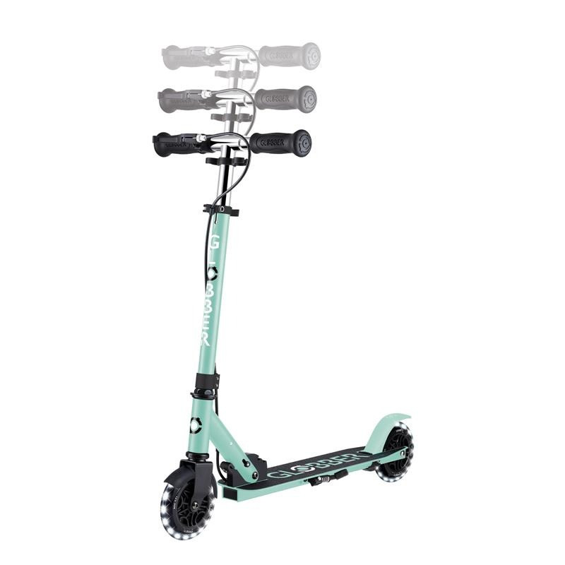 Самокат двоколісний FLOW ELEMENT JUNIOR LIGHTS GLOBBER 729-206 м'ятний