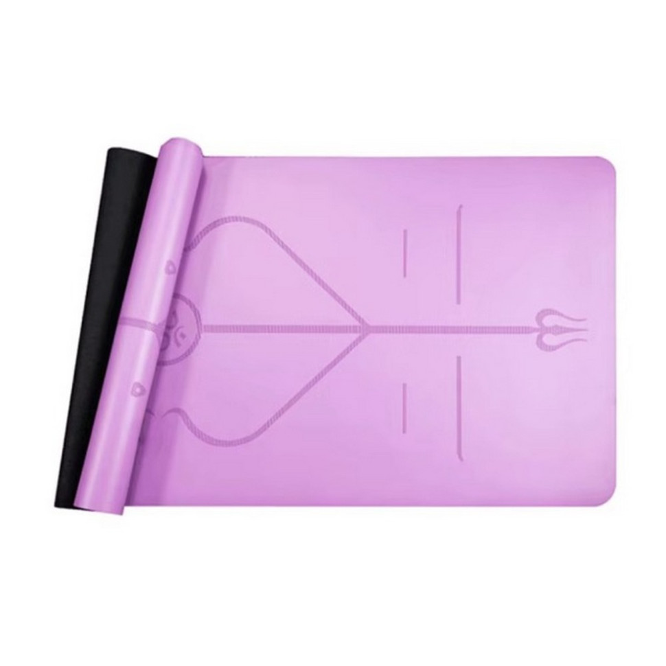 Килимок для йоги Generation Fitness 523391FS 183х61х0,6 см, фіолетовий