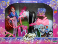 Лялька Winx 827 з конем