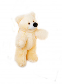 Плюшевий ведмідь Бублик 45 см персиковий Бублик43см №0, Б1-8 перс